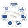 ACT ivoor 30 meter U/UTP CAT6 patchkabel met RJ45-stekkers