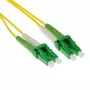 ACT 2 m LSZH singlemode 9/125 OS2 glasvezel-patchkabel duplex met LC/APC8-stekkers