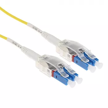 ACT 1 m singlemode 9/125 OS2 polarity-twist glasvezelkabel met LC-stekkers