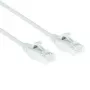 ACT Wit 3 meter LSZH U/UTP CAT6 Datacenter Slimline patchkabel met RJ45-stekkers