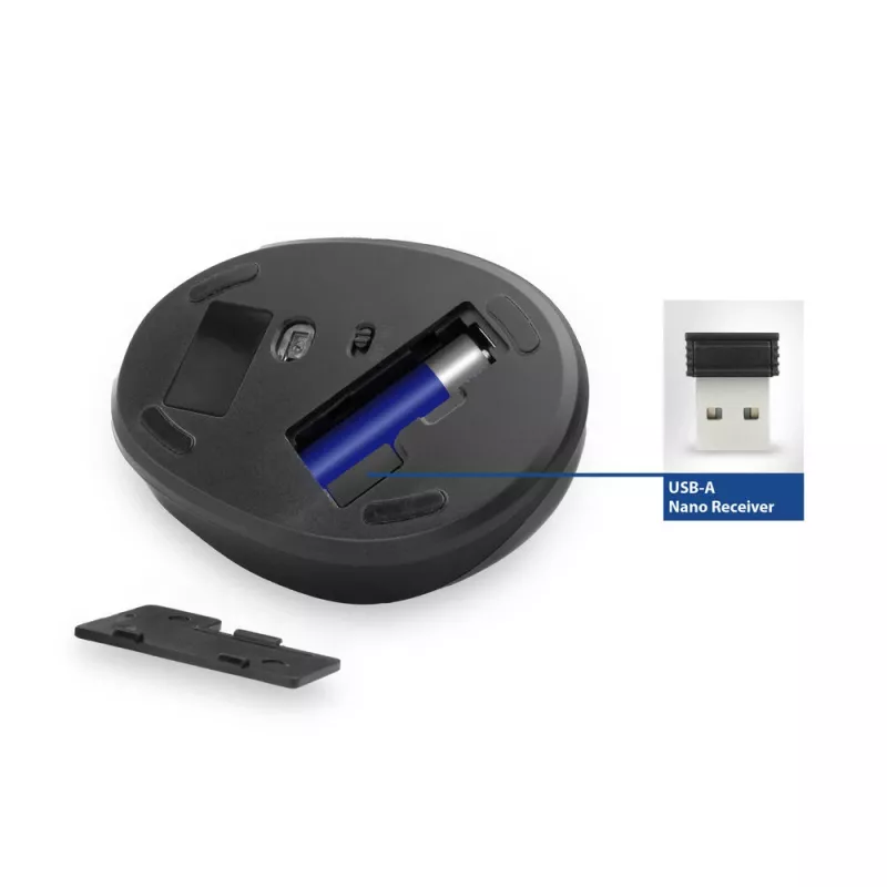 ACT muis draadloze ergonomische muis 1600 DPI RF draadloos