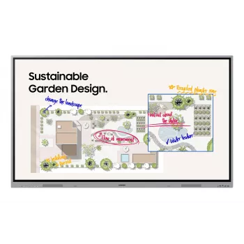 Samsung WE65FX interactief whiteboard 165,1 cm (65 inch) 3840 x 2160 pixel touchscreen grijs HDMI