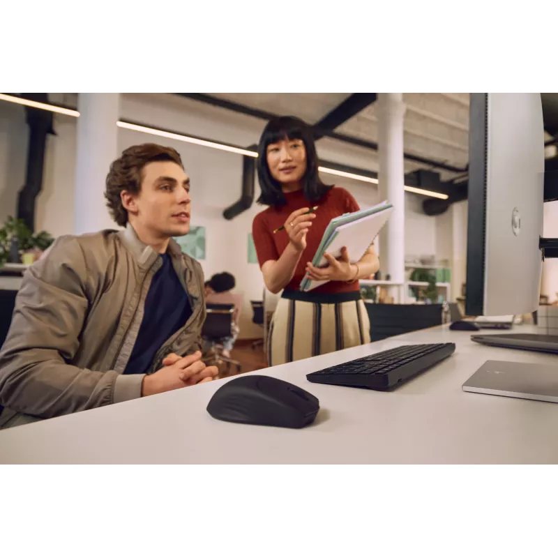 HP 490C Multi-Device Dual-Mode toetsenbord- en muiscombinatie, wit