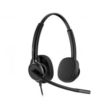 Bedrade stereo-headset HP Poly Mission 425 USB — bulk, gewicht 132 g