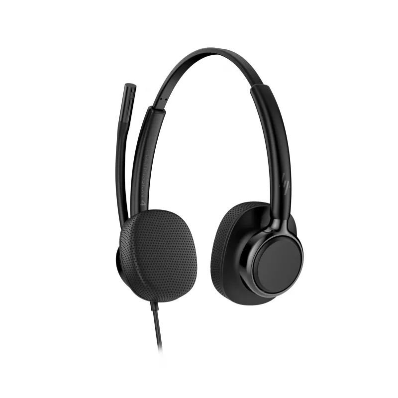 Bedrade stereo-headset HP Poly Mission 425 USB — bulk, gewicht 132 g