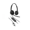 Bedrade stereo-headset HP Poly Mission 425 USB — bulk, gewicht 132 g
