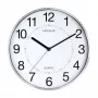 Quartsklok Unilux 400094280 rond grijs wand-/tafelklok