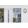 Unilux Radiogestuurde buitenwandklok, 355 mm, zilver, weerbestendig