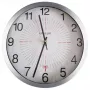 Unilux Radiogestuurde buitenwandklok, 355 mm, zilver, weerbestendig