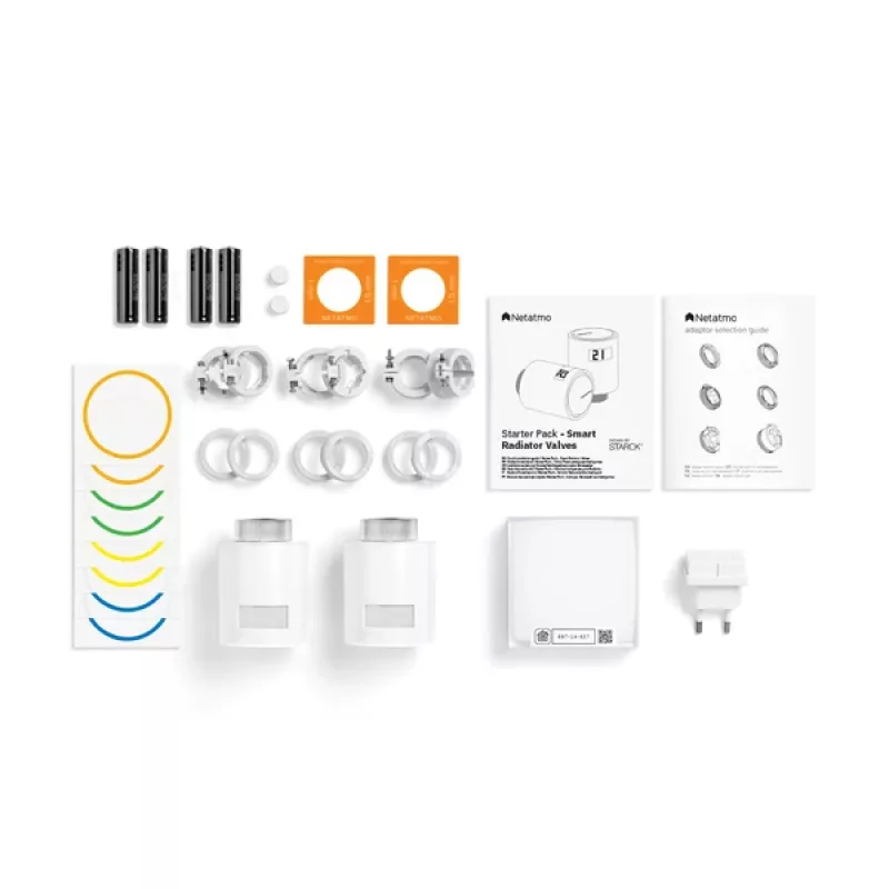 Netatmo NVP01-DE thermostatische radiatorkraan geschikt voor binnen