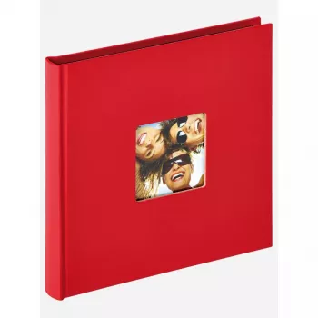Fotoalbum Walther Design FA-199-R rood 30 bladen