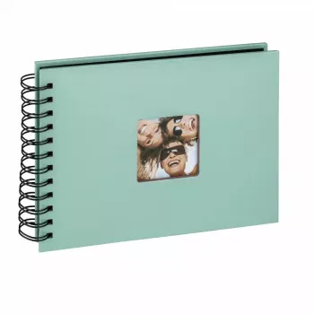 Fotoalbum Walther Fun mintgroen 40 blad spiraalbinding