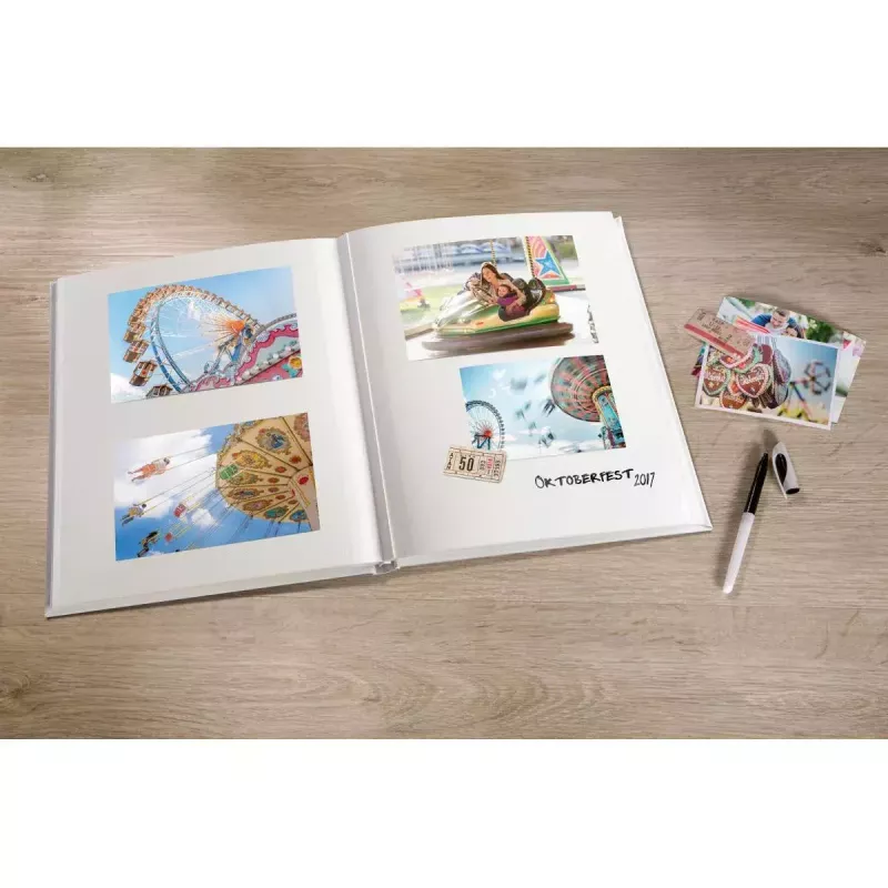 Fotoalbum Walther Fun blauw 50 blad