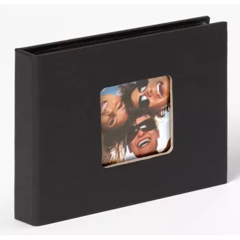 Fotoalbum Walther Mini slip-in Fun zwart 36 blad