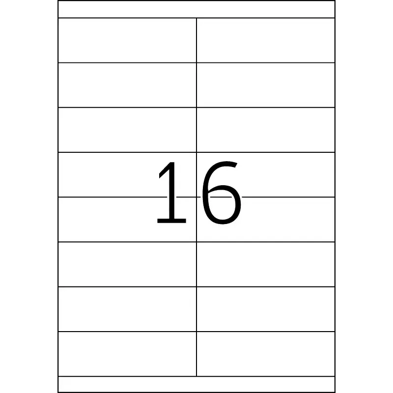 HERMA Labels Premium zelfklevende printeretiketten A4 105x33,8 mm