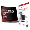 Displex PRIVACY SAFE afneembare 2-weg privacyfilter voor laptop/notebook (randloos) 14