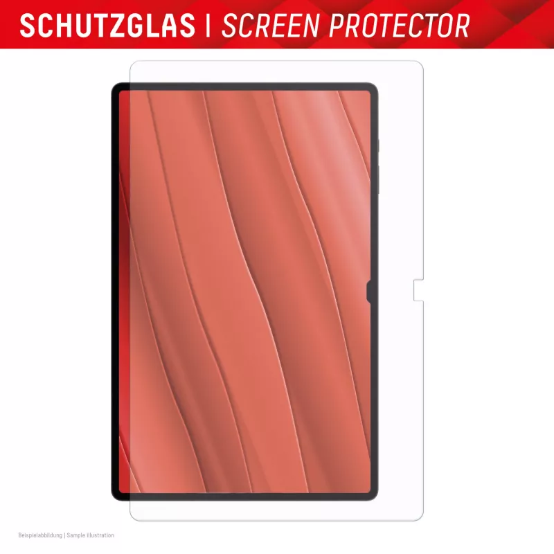 Displex tabletglas (9H) voor Samsung Galaxy Tab S10 Ultra/S11 Ultra, Eco montageframe, onbreekbaar