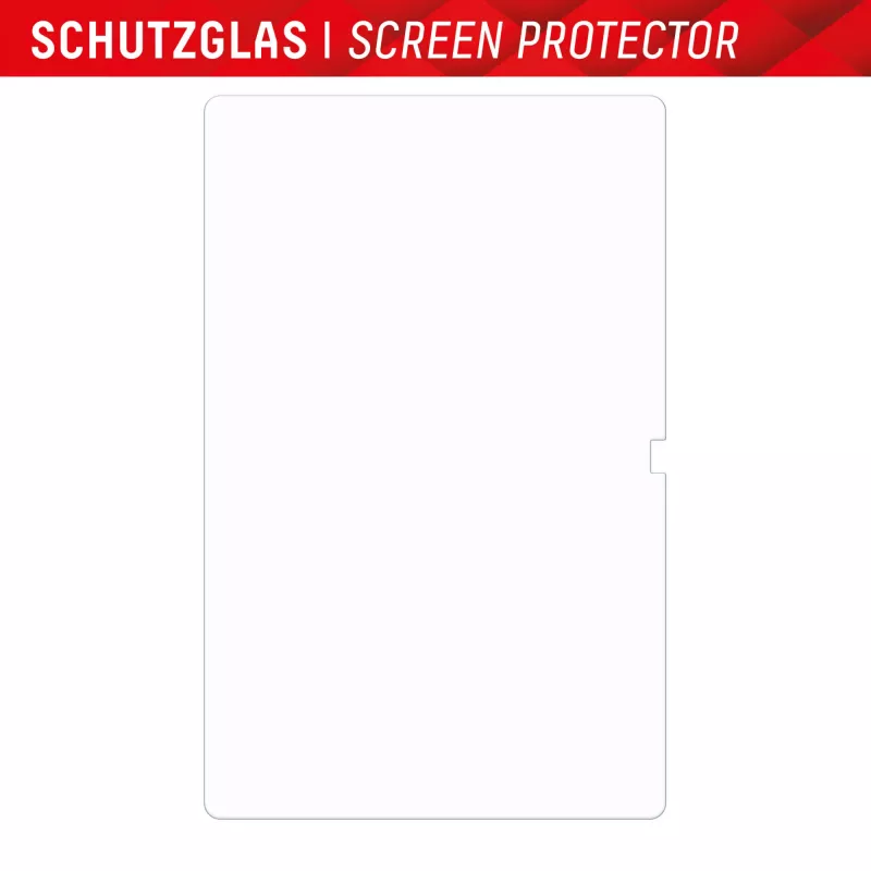 Displex tabletglas (9H) voor Samsung Galaxy Tab S10 Ultra/S11 Ultra, Eco montageframe, onbreekbaar