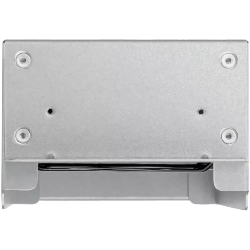 CPU-koeler SILVERSTONE RAC45-FC-801 compacte 80 mm ventilator, zilver/zwart
