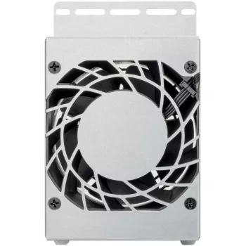 CPU-koeler SILVERSTONE RAC45-FC-801 compacte 80 mm ventilator, zilver/zwart