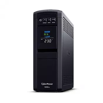 CyberPower CP1200EIPFCLCD noodstroomvoorziening (UPS) line-interactive 1,2 kVA 720 W 6 AC-uitgangen