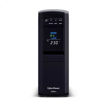 CyberPower CP1200EIPFCLCD noodstroomvoorziening (UPS) line-interactive 1,2 kVA 720 W 6 AC-uitgangen