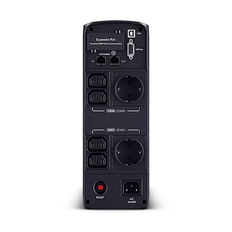 CyberPower CP1200EIPFCLCD noodstroomvoorziening (UPS) line-interactive 1,2 kVA 720 W 6 AC-uitgangen