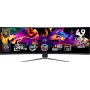 MSI MPG 491CQPX QD-OLED computermonitor 124,5 cm (49 inch) 5120 x 1440 pixels Dual QHD zwart