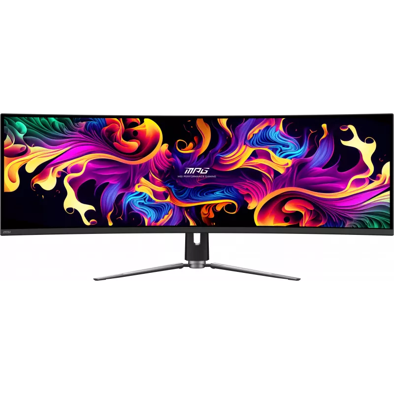 MSI MPG 491CQPX QD-OLED computermonitor 124,5 cm (49 inch) 5120 x 1440 pixels Dual QHD zwart