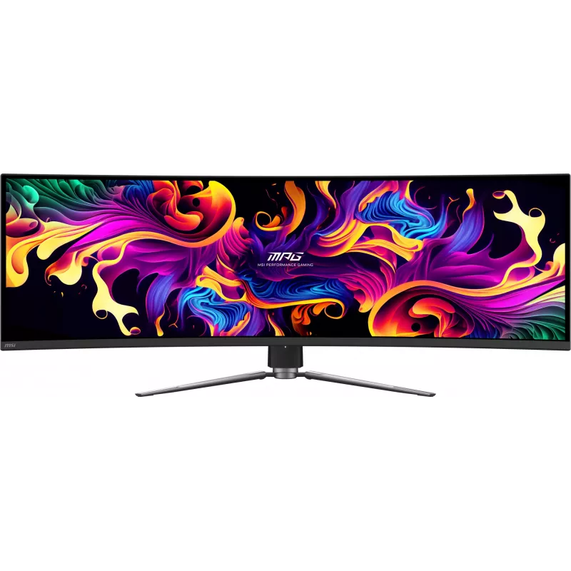 MSI MPG 491CQPX QD-OLED computermonitor 124,5 cm (49 inch) 5120 x 1440 pixels Dual QHD zwart