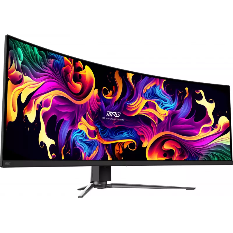 MSI MPG 491CQPX QD-OLED computermonitor 124,5 cm (49 inch) 5120 x 1440 pixels Dual QHD zwart