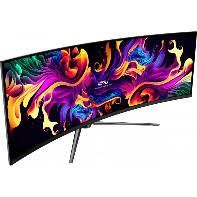 MSI MPG 491CQPX QD-OLED computermonitor 124,5 cm (49 inch) 5120 x 1440 pixels Dual QHD zwart
