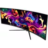 MSI MPG 491CQPX QD-OLED computermonitor 124,5 cm (49 inch) 5120 x 1440 pixels Dual QHD zwart