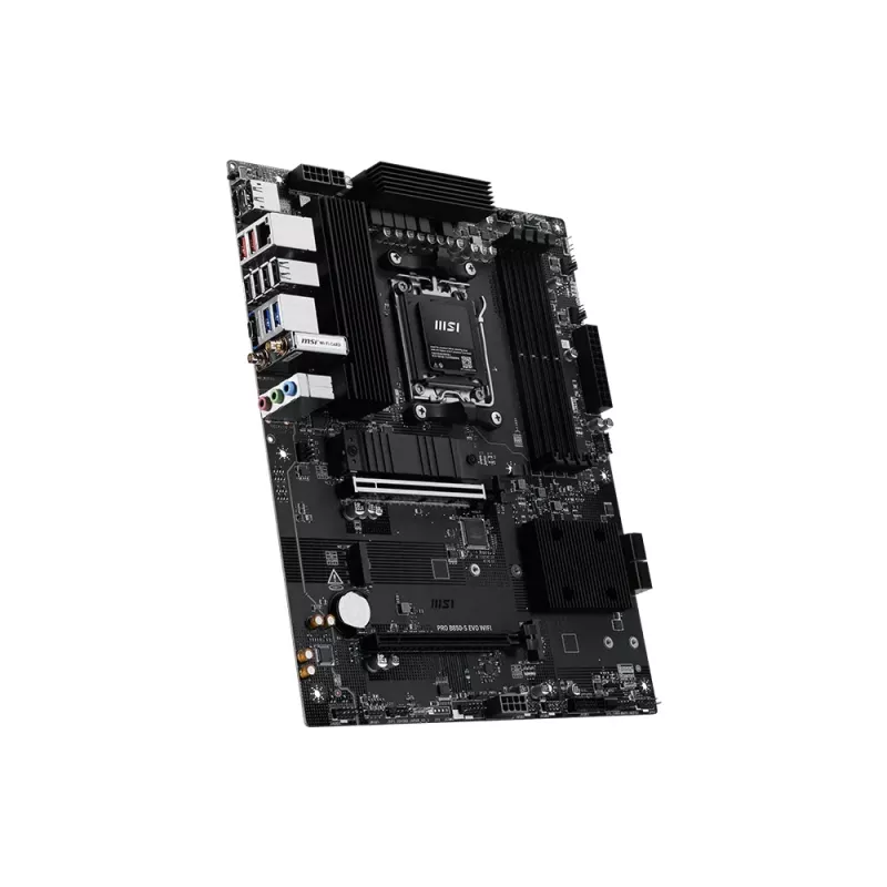 Moederbord MSI PRO B850-S EVO WIFI — AMD B850-chipset, socket AM5, ATX, DDR5, Wi-Fi 7, 2,5GbE