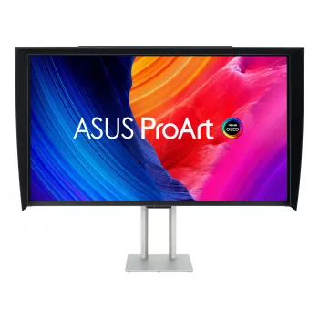 ASUS ProArt OLED PA32UCDMR-K Computermonitor 80 cm (31,5 inch) 3840 x 2160 pixel 4K Ultra HD QD-OLED zwart, zilver