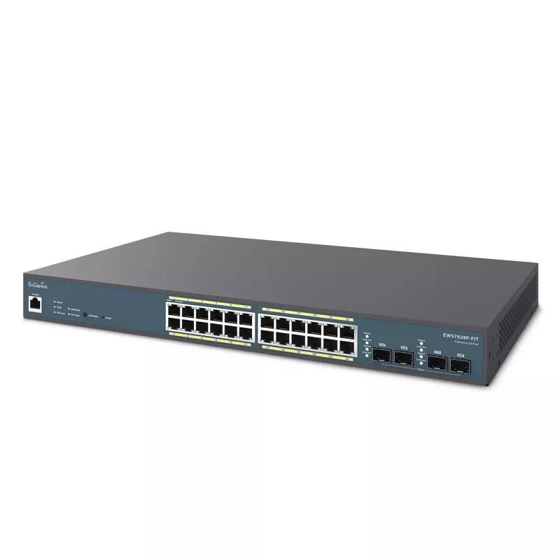 Managed Switch EnGenius FitSwitch 24 PoE 24x Gigabit Ethernet-poorten