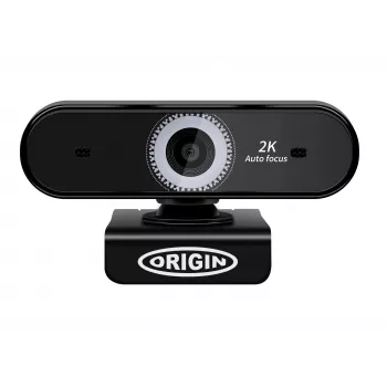 Origin Storage USB-webcam 2K Full HD, 5 MP, 2592 x 1944 pixel, 2K Ultra HD, 60 fps, 10x, USB 2.0