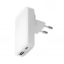 Lader bramante Pro slank Charger USB-C 45 W + USB-A 30 W, binnen, AC, wit
