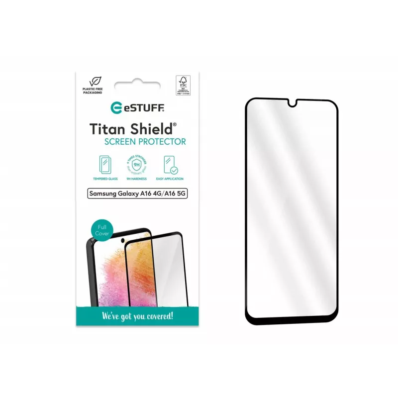 Tempered Glass Screen Protector eSTUFF voor Samsung Galaxy A16 (4G/5G) ES504114