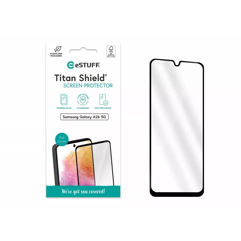 eSTUFF Full Cover schermbeschermer, Samsung Galaxy A26 5G (ES504121)