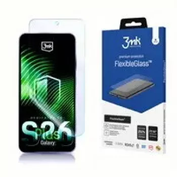 Geharde hybride beeldschermbescherming 3MK FlexibleGlass voor Samsung Galaxy S26+