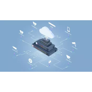 Managed switch Hikvision DS-3E1106P-EI 4 poort Fast Ethernet PoE