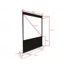Multibrackets M 16:9 draagbaar projectiescherm 200x112, 90 inch