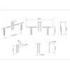 Rek Multibrackets M Universal Camera Holder 55 inch–110 inch zwart staal