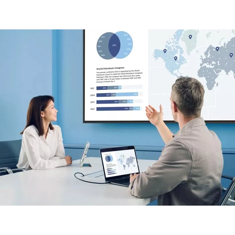 Viewsonic 65 inch 4K OS-vrij commercieel display, digital-signage flatscreen, 165,1 cm (65 inch), LCD, 3840 x 2160 pixel, 24/7