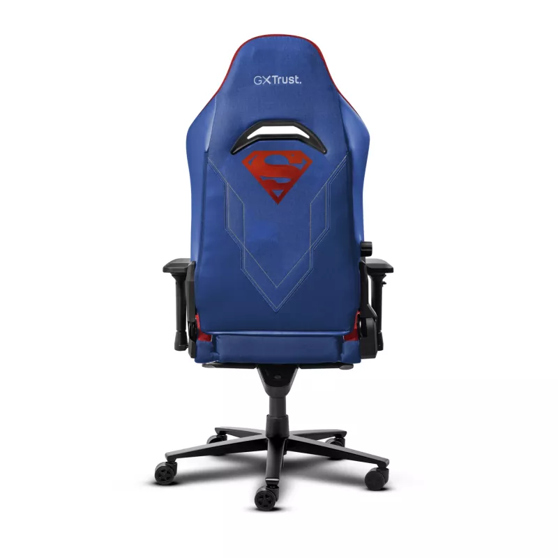 Gaming-stoel TRUST RUYA PRO GXT721SM Superman — ergonomisch ontwerp, in hoogte verstelbaar