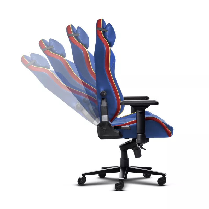 Gaming-stoel TRUST RUYA PRO GXT721SM Superman — ergonomisch ontwerp, in hoogte verstelbaar
