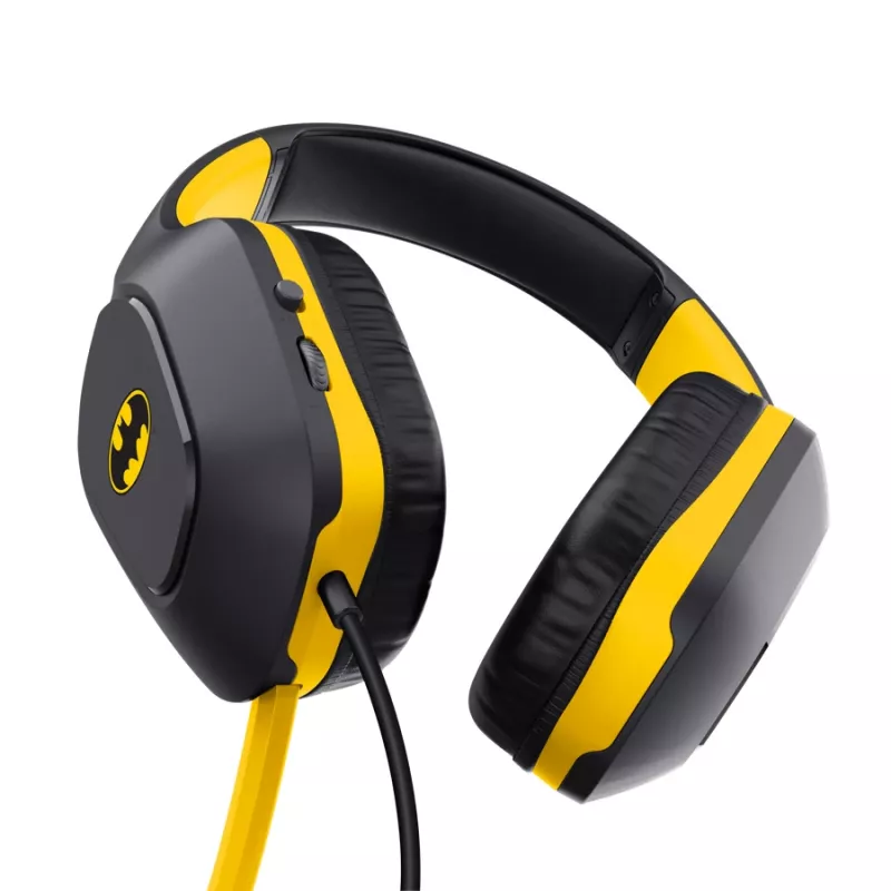 Bedrade headset TRUST 25783 — over-ear gaming, omsluitend, 20–20.000 Hz, 1,2 m kabel, zwart/geel