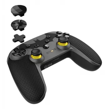 Gamepad TRUST 25789 – zwarte Bluetooth-/USB-controller voor Android, Nintendo Switch, pc, iOS, 8 m bereik, 3 m kabel