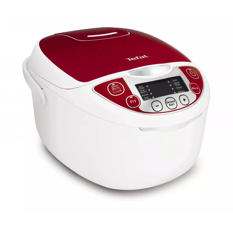 Tefal Multicook Pro 12 programma's, 1,8 L, 750 W, rood, wit, keramisch, LCD, 24 u